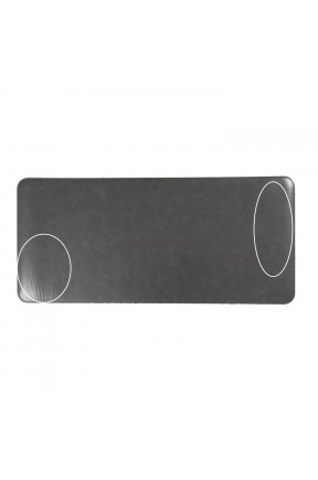 LONDO (MXL-37) XL SUNİ DERİ MOUSEPAD - GRİ