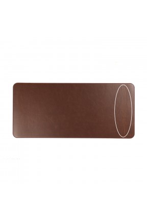 LONDO (MXL-49) XL SUNİ DERİ MOUSEPAD - KAHVERENGİ